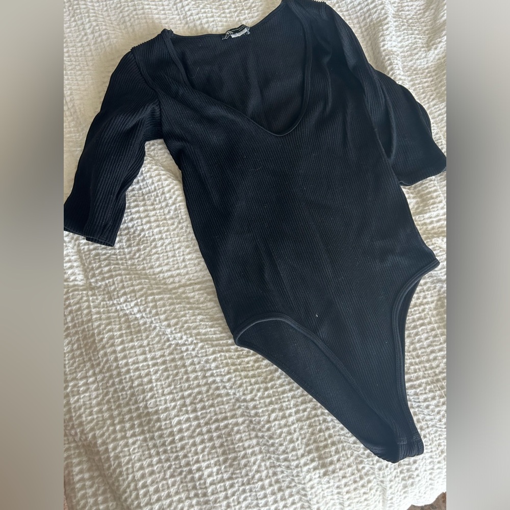 Zara black bodysuit - Picture 1 of 3